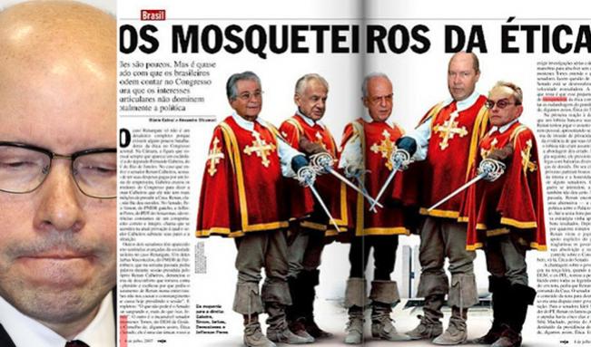 os mosqueteiros da tica